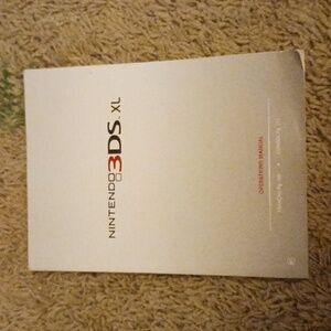 Nintendo 3DS XL Operations Manual - Original Instruction Booklet Only